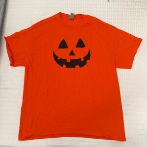 Gildan XL Halloween Jack o Lantern Pumpkin T Shirt